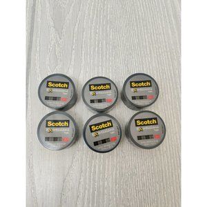 3M Scotch Expressions Black Tape  8.33YD 19mm x 7,62m 3/4in x 300  6 rolls